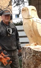 Carved Owl